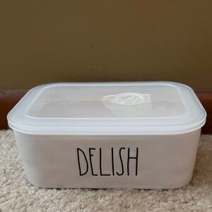 Rae Dunn Artisan Collection White Container